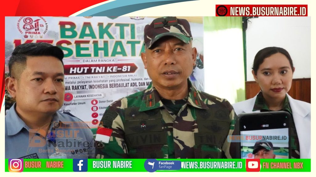Danrem 173/PVB Brigjen TNI Vivin Alivianto, S.I.P