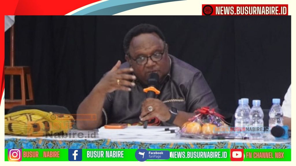 John Gobai Dorong Reformulasi Wilayah Pertambangan Rakyat Papua Tengah Berbasis Kepastian Hukum (Foto: BusurNabire)