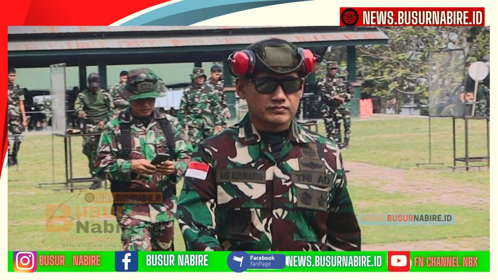 Prajurit TNI di Nabire Asah Ketajaman Sasaran Lewat Lomba Menembak Sambut HUT ke-81 TNI (Foto: Humas Korem 173/PVB)