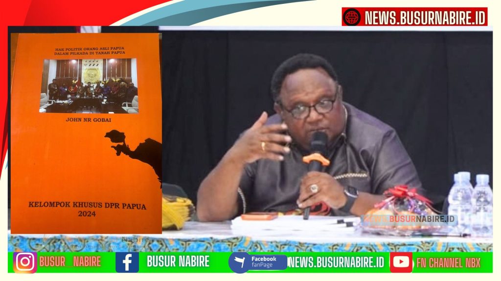 John Gobai Terbitkan Buku Hak Politik Oap Dalam Pilkada Di Tanah Papua