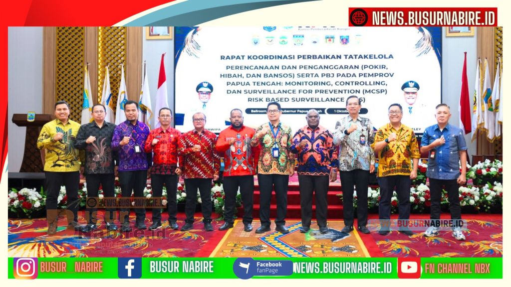 KPK dan Pemprov Papua Tengah Perkuat Tata Kelola, Cegah Risiko Korupsi Sejak Dini (Foto: Humas Pemprov Papua tengah)