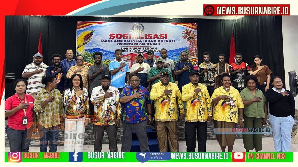 Tiga Regulasi Jadi Fokus POKSUS DPR Papua Tengah: Ketenagakerjaan, Masyarakat Adat, dan OAP (Foto: BusurNabire)