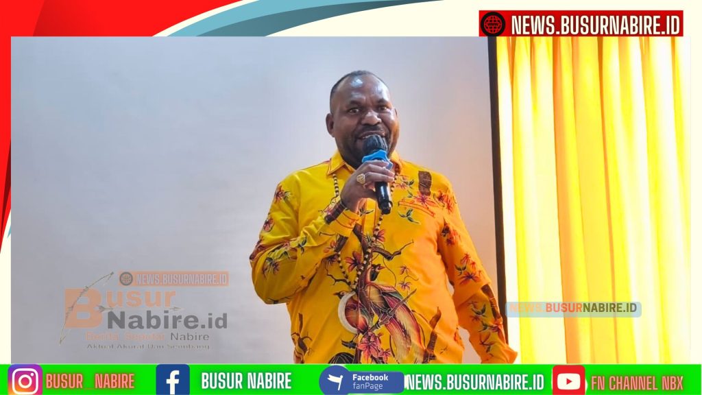 Bupati Intan Jaya Aner Maisini Buka Pelatihan LSM Cinta Anggrek (Foto: BusurNabire)