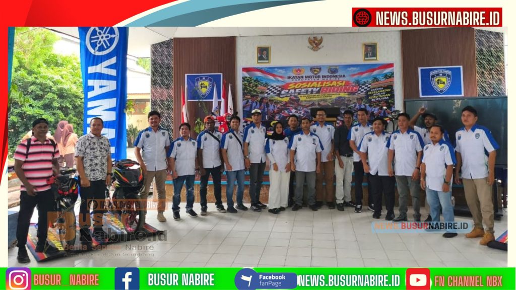 La Ode Nuri: IMI Nabire Ajak Pelajar Tertib Berlalu Lintas dan Bina Pembalap Muda (Foto: BusurNabire)