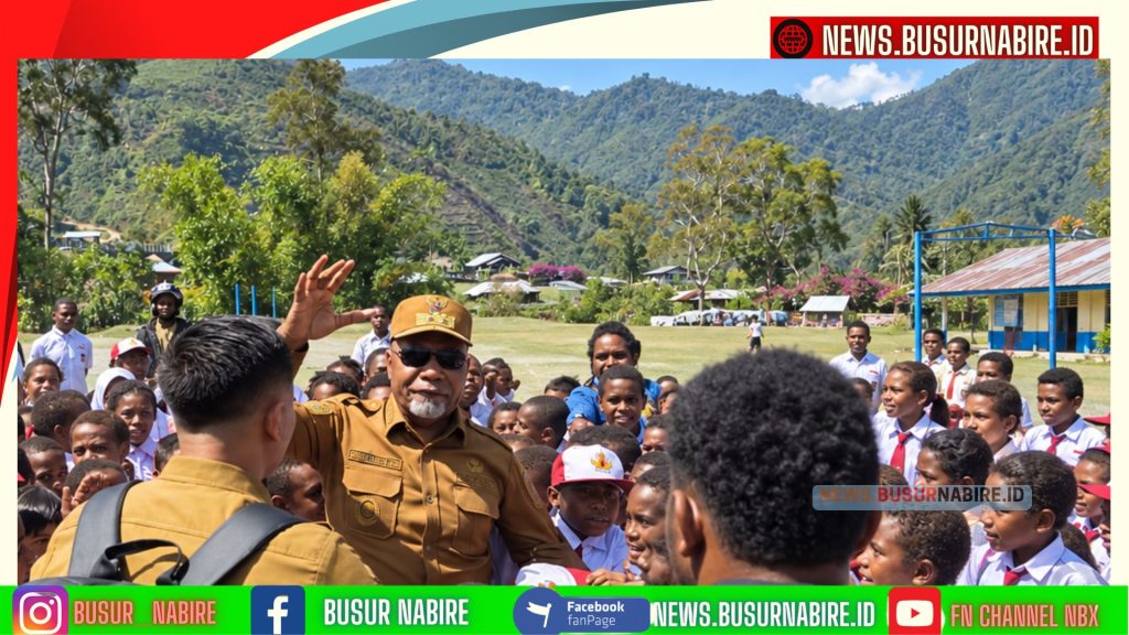 Wagub Deinas Geley Turun Langsung ke Puncak Jaya, Soroti Pendidikan dan Kebutuhan Mendesak RS Imanuel