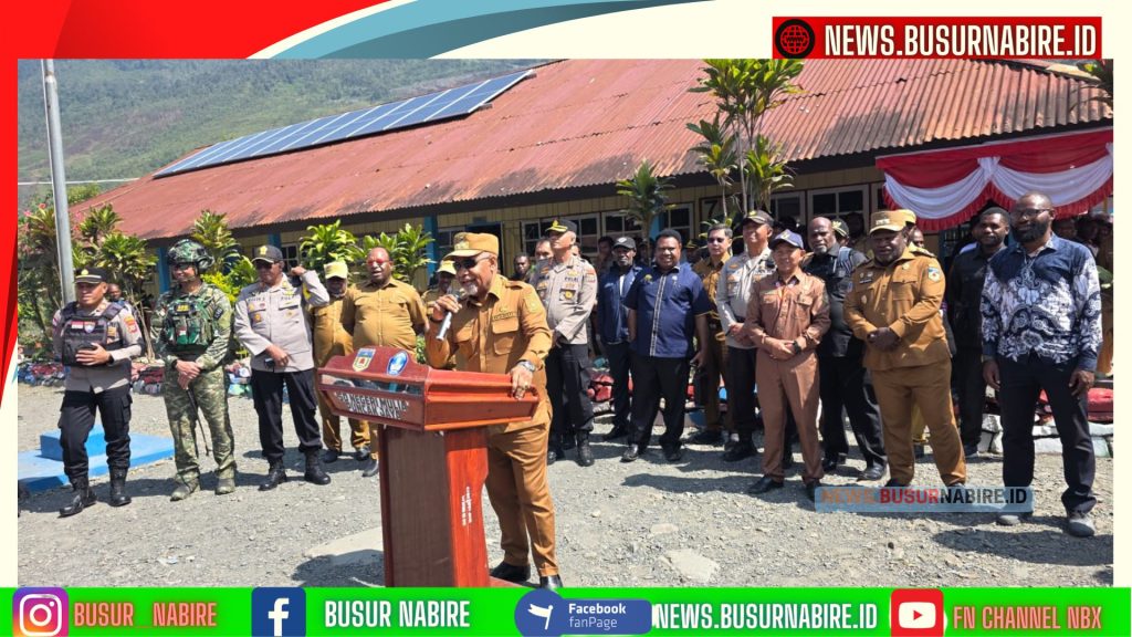 Wagub Deinas Geley Turun Langsung ke Puncak Jaya, Soroti Pendidikan dan Kebutuhan Mendesak RS Imanuel