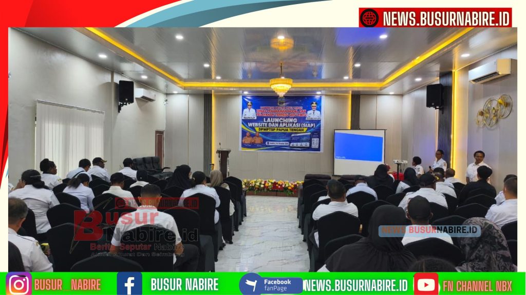 Permudah Pengurusan Izin Usaha, DPMPTSP Papua Tengah Hadirkan Layanan Digital SIAP (Foto: BusurNabire)