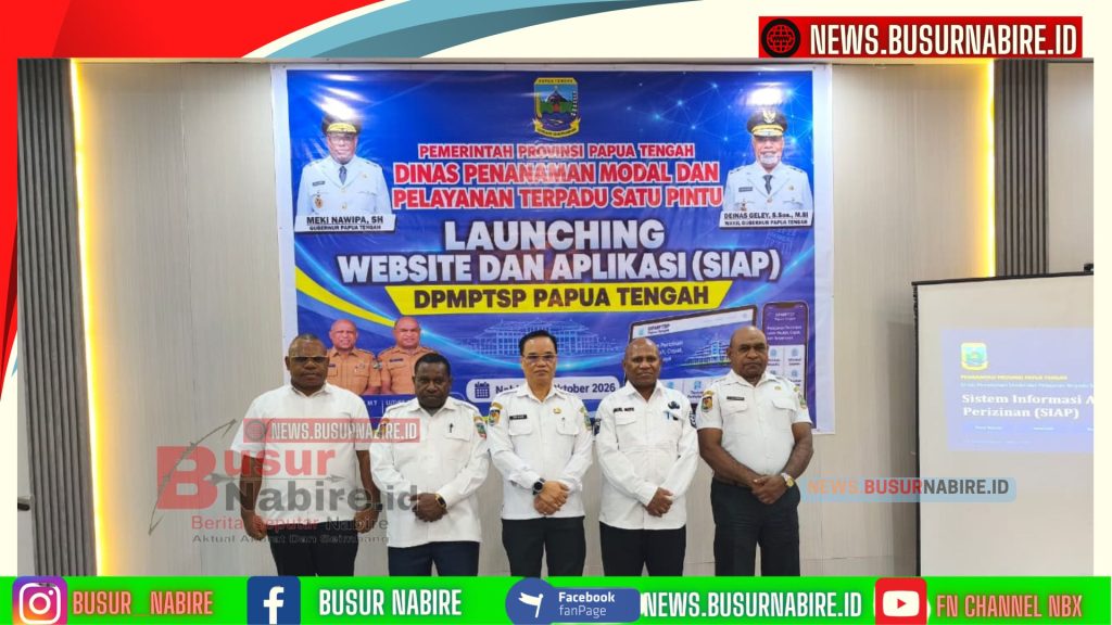 Permudah Pengurusan Izin Usaha, DPMPTSP Papua Tengah Hadirkan Layanan Digital SIAP (Foto: BusurNabire)
