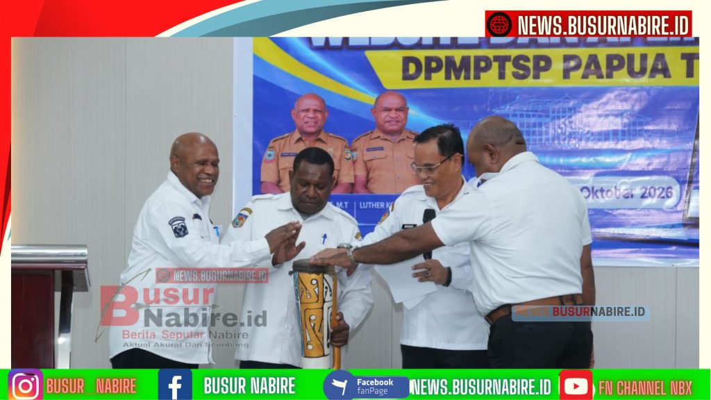 Gubernur Papua Tengah Dorong Digitalisasi Perizinan Melalui Peluncuran Aplikasi SIAP di Nabire