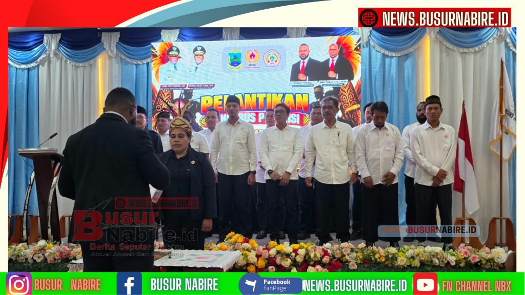 Resmi Dilantik, Naomi Kotouki Siap Bawa Pencak Silat Papua Tengah Berprestasi Gemilang (Foto: BusurNabire)