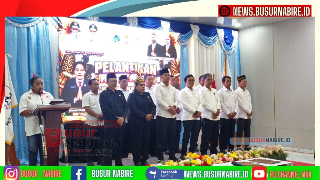 Resmi Dilantik, Naomi Kotouki Siap Bawa Pencak Silat Papua Tengah Berprestasi Gemilang (Foto: BusurNabire)