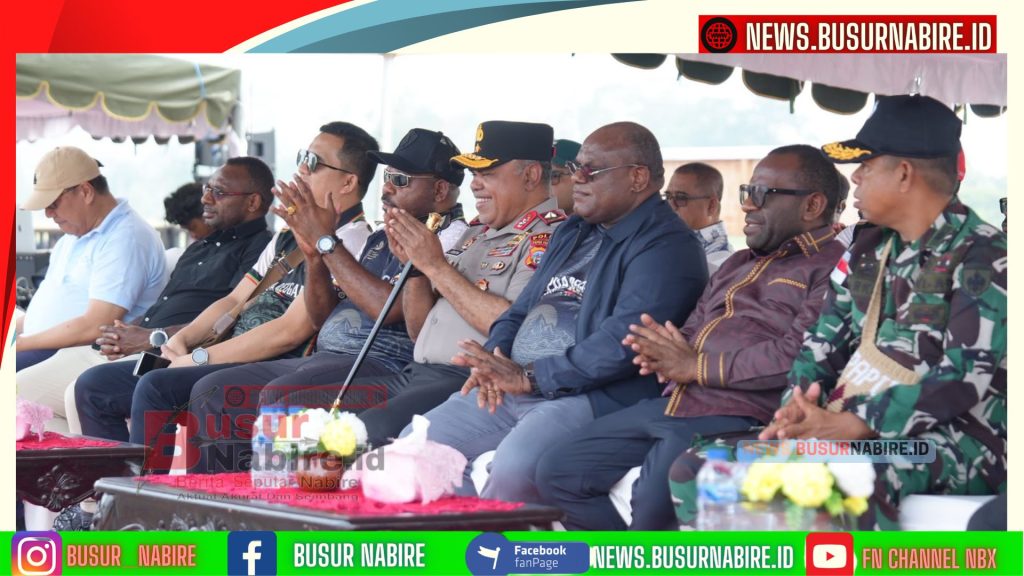 Kapolda Papua Tengah Ajak Anak Muda Bersatu dan Berprestasi Lewat Musik Reggae (Foto: Polda Papua Tengah)