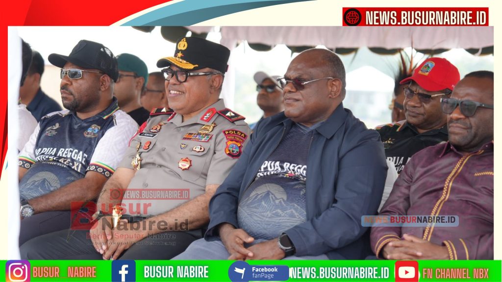 Kapolda Papua Tengah Ajak Anak Muda Bersatu dan Berprestasi Lewat Musik Reggae (Foto: Polda Papua Tengah)