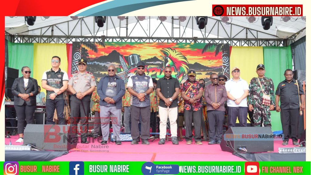 Kapolda Papua Tengah Ajak Anak Muda Bersatu dan Berprestasi Lewat Musik Reggae (Foto: Polda Papua Tengah)