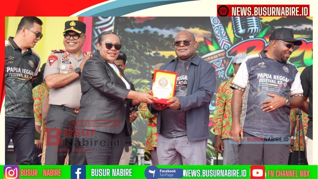 Kapolda Papua Tengah Ajak Anak Muda Bersatu dan Berprestasi Lewat Musik Reggae (Foto: Polda Papua Tengah)