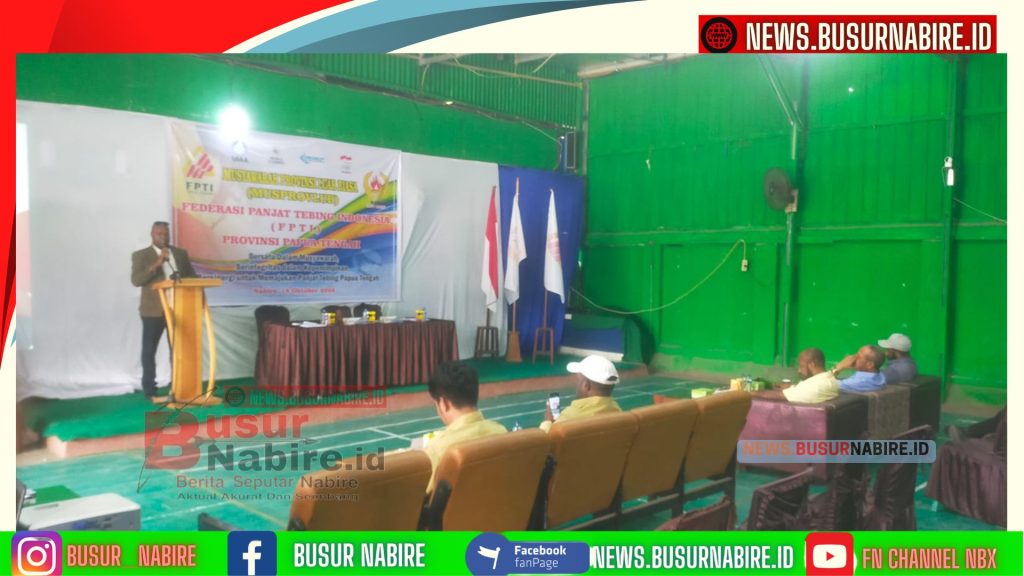 Yeki Tobay Resmi Buka Musprovlub FPTI Papua Tengah 2026, Dorong Prestasi Atlet
