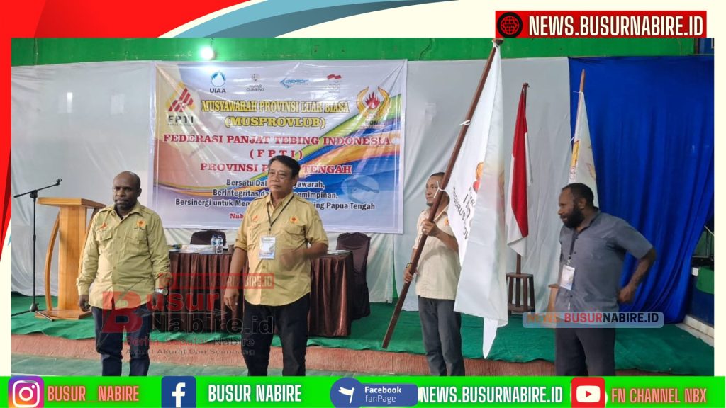 Fransiskus Magai Resmi Nahkodai FPTI Papua Tengah, Siap Cetak Atlet Berprestasi Nasional (Foto: BusurNabire)