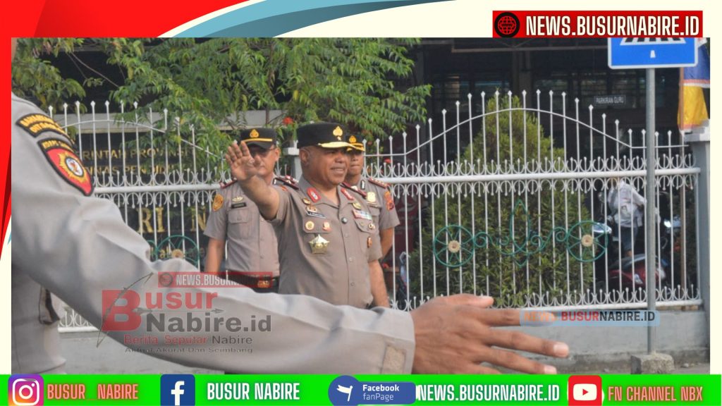 Tak Hanya Atur Lalu Lintas, Kapolda Papua Tengah Ingatkan Pelajar Nabire Bahaya Narkoba dan Bullying (Foto: Humas Polda Papua Tengah)