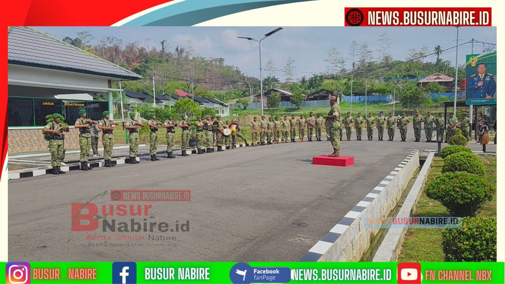 Pangdam XXIX/Mambruk Pertama Tiba di Nabire, Disambut Prosesi Adat Khas Papua Tengah (Foto: BusurNabire)