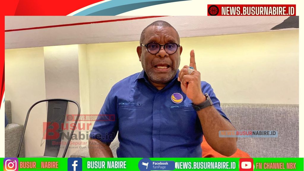 IUP Kristalin Dicabut, Diben Elaby: Antam Jangan Jadikan Papua Penonton di Tanah Sendiri (Foto: BusurNabire)