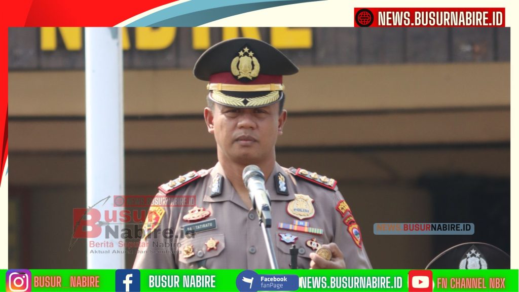 Momentum Bersejarah Sumpah Pemuda ke-98, Kapolres Nabire Tegaskan Komitmen Pelayanan Humanis Polri (Foto: Humas Polres Nabire)