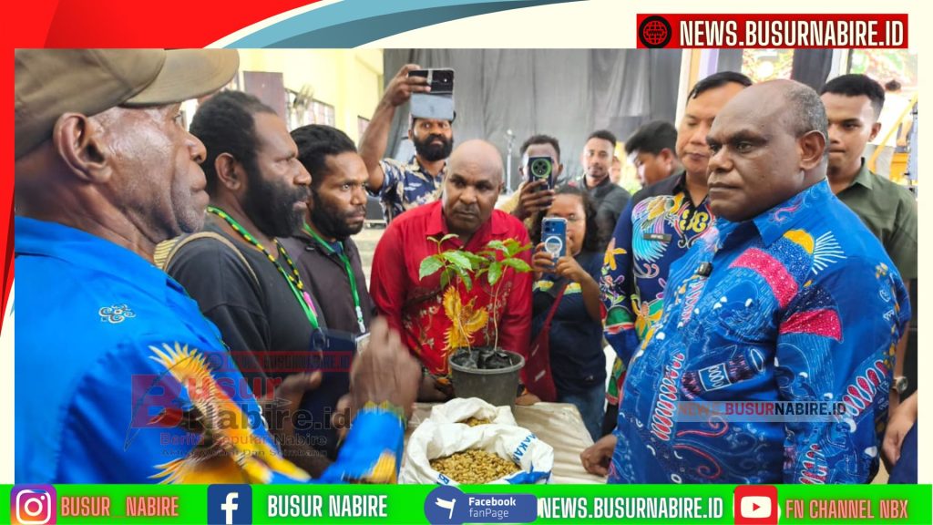 Ketua Panitia Festival Kopi Papua Tengah 2026, Andreas Gobai,