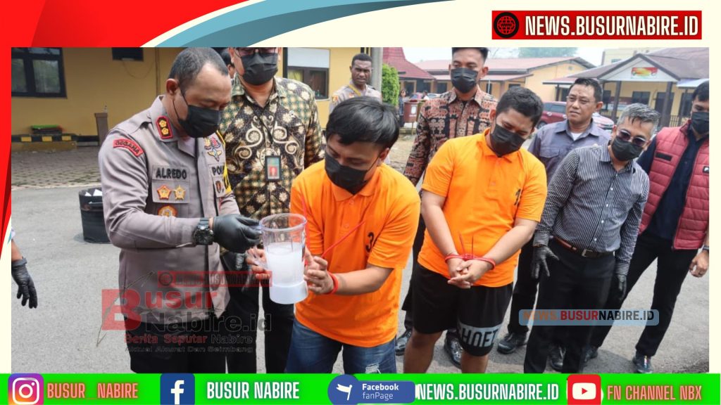 Polres Mimika Musnahkan Sabu dan Ganja Senilai Rp520 Juta, 28 Tersangka Narkoba Ditangkap dalam Tiga Bulan (Foto: Humas POlres Mimika)